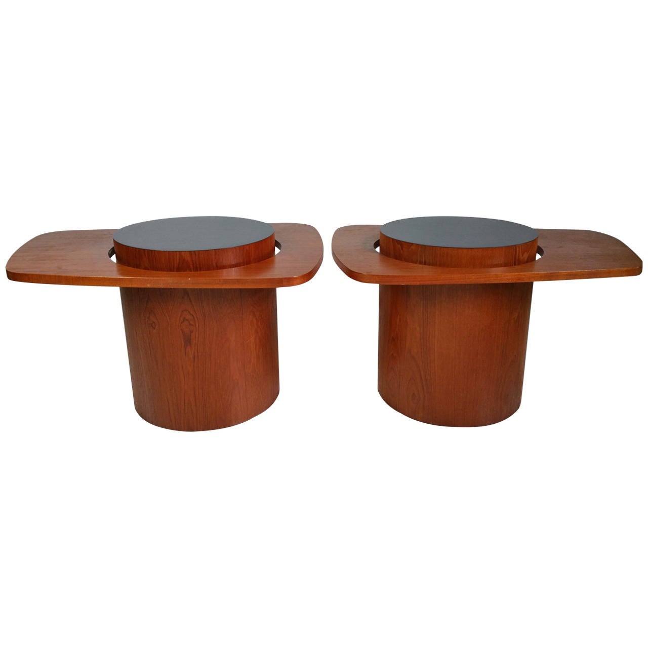 Teak Expo 67 Pair of Cocktail Tables by RS Associates at 1stDibs