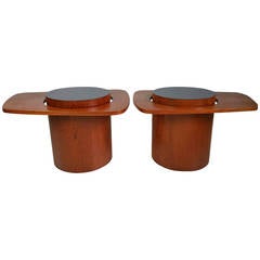 Teak Expo 67 Pair of Cocktail Tables by RS Associates