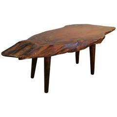 Occasional Table with Distinct Live Edge by Roy Sheldon