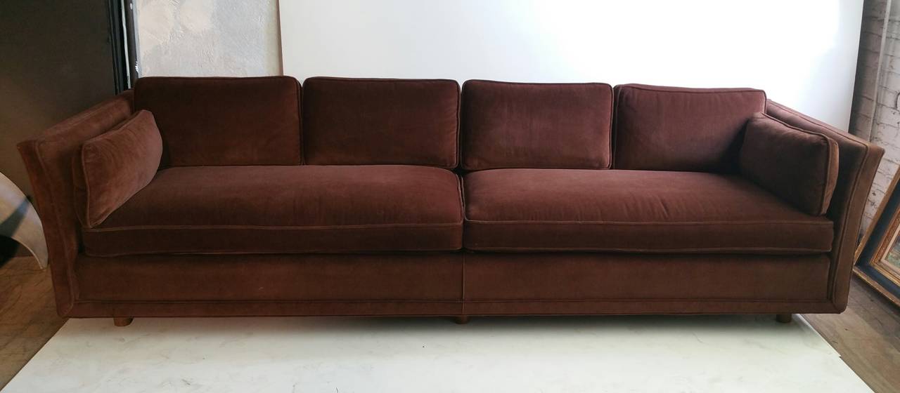 Classic,sleek ,elegant four seater sofa designed by Harvey Probber,, Eight 5