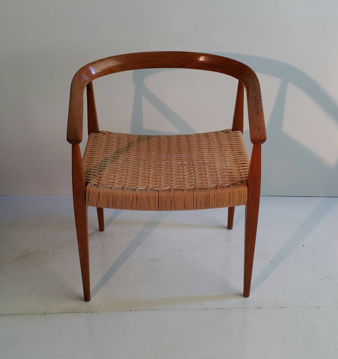 20th Century Early Nanna Ditzel Chair, Made in Denmark