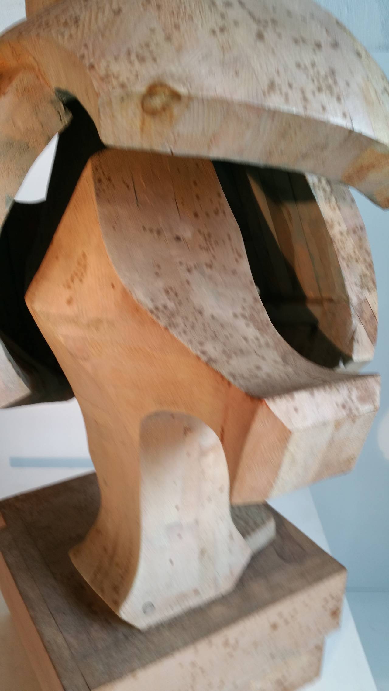 Monumental Abstract Wood Sculpture, Robert Brock, Buffalo, New York 4