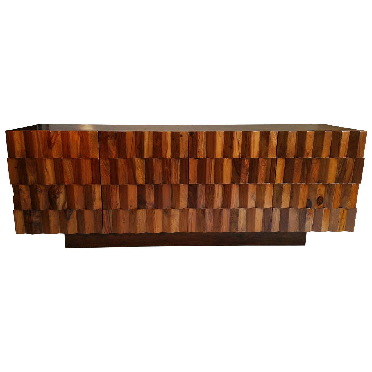 Rare Brutalist Sideboard, Custom Built