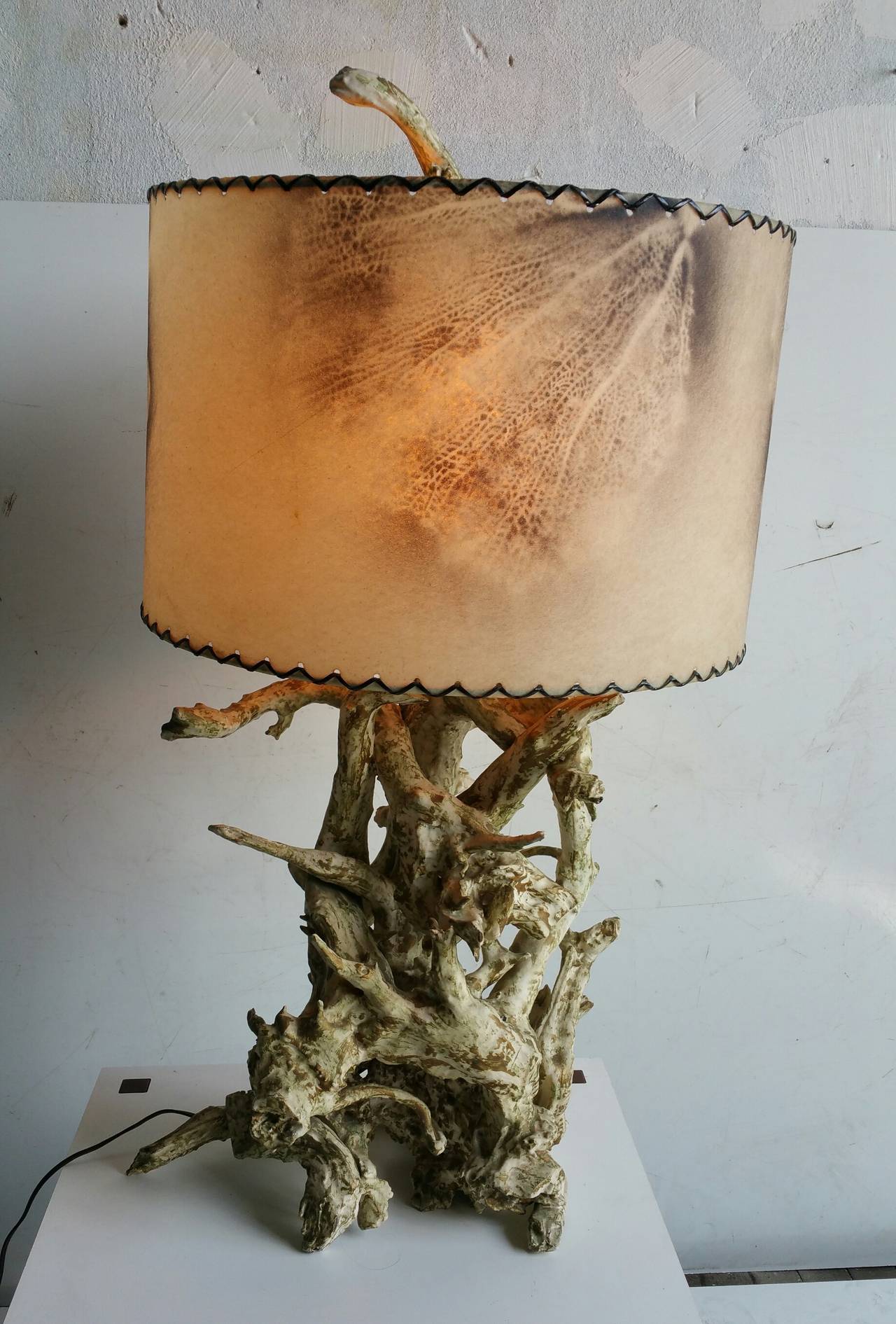 driftwood lampshade