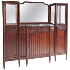 French Art Deco Vitrine or Cabinet in the Manner of Paul Fallot