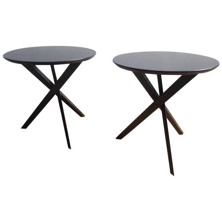 James Irvine ,table 29,,classic Modernist Pair Of End Tables, at 1stDibs