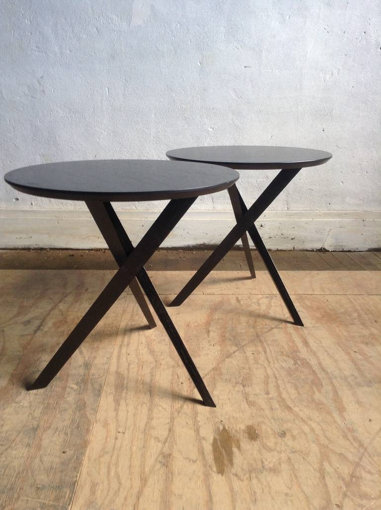 James Irvine ,table 29,,classic Modernist Pair Of End Tables, at 1stDibs