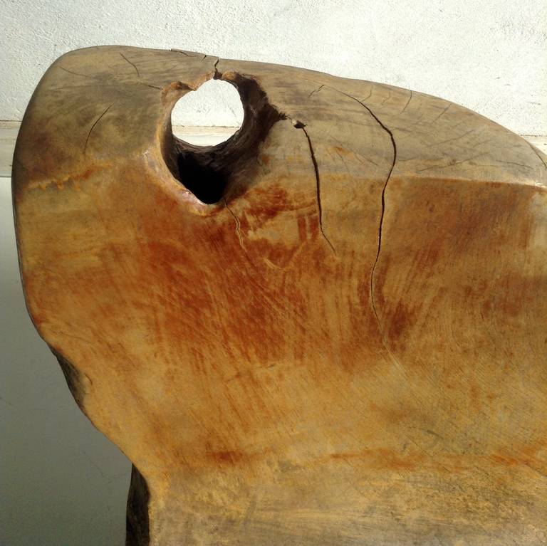 Exceptional Modernist Burlwood Chair 2