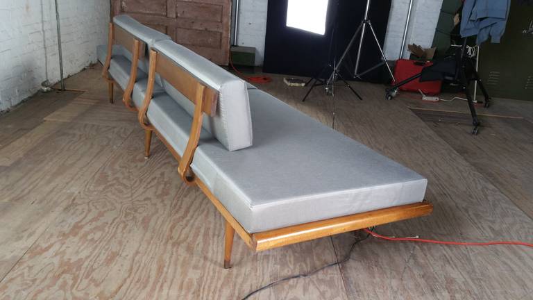 Monumental 9 foot Mid Century Modern Daybed-Sofa 2