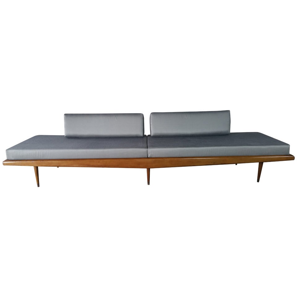 Monumental 9 foot Mid Century Modern Daybed-Sofa