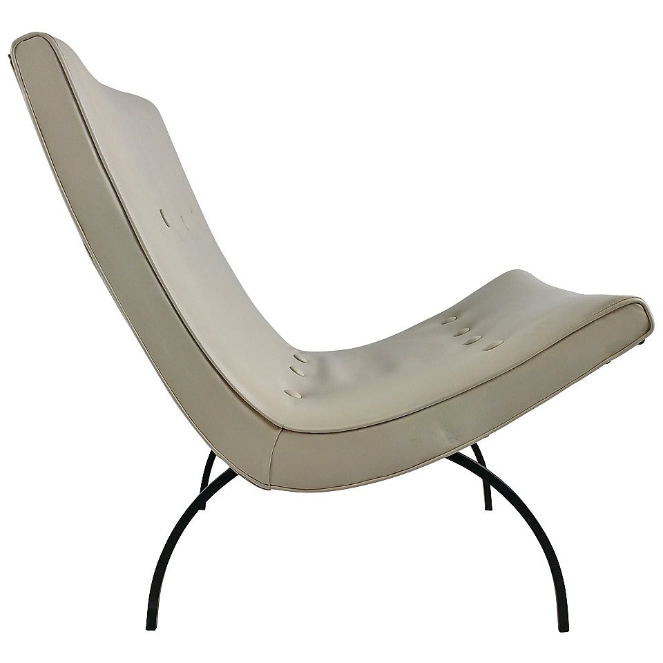 Milo Baughman Scoop Chair.