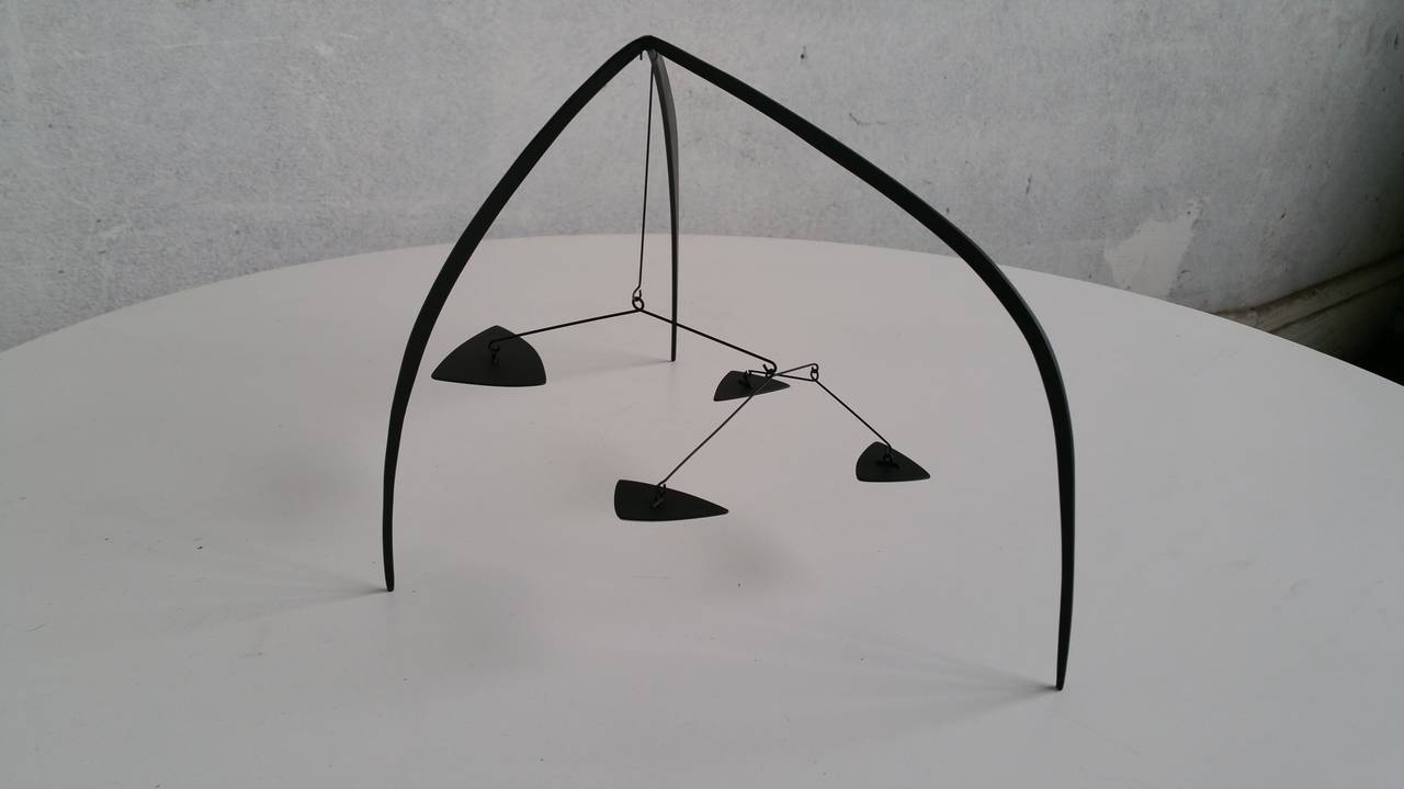 American Modernist Stabile Sculpture, Graham Mitchell Sears, manner of Alexander Calder