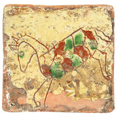 Delightful Late Medieval Tile