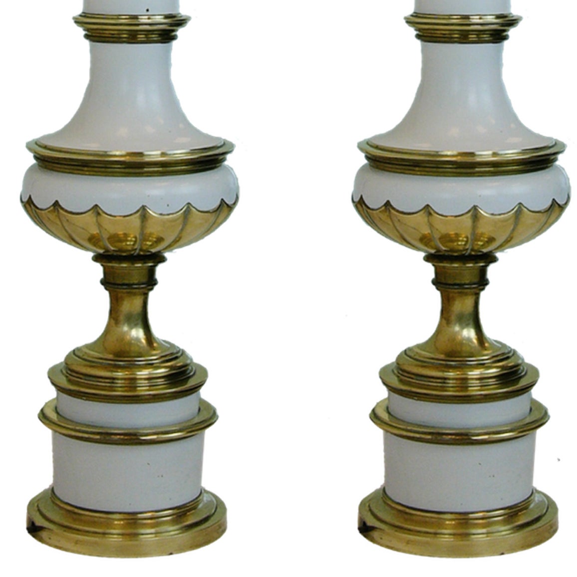 American Pair of Hollywood Regency Stiffel Lamps