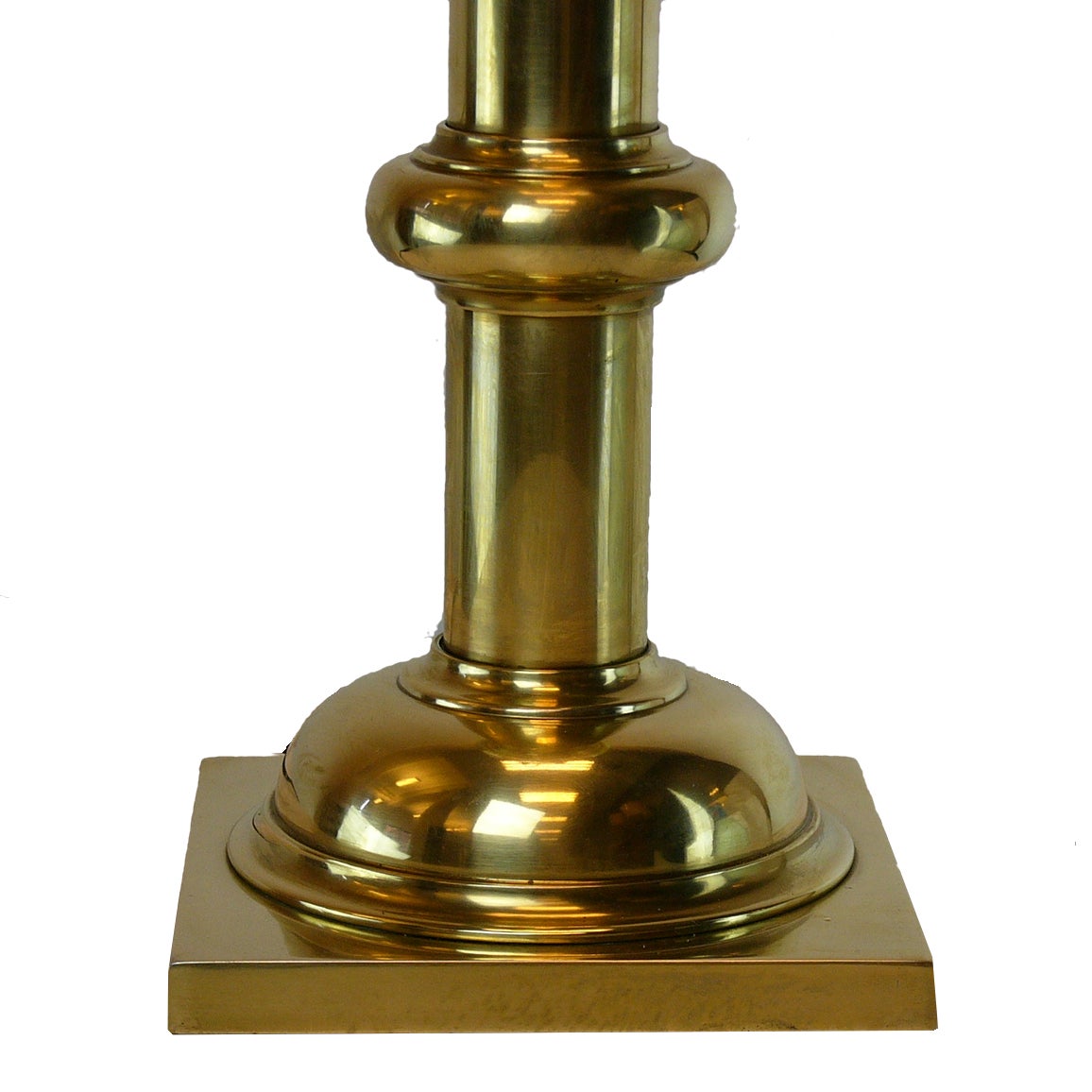 Regency Pair of Classic Brass Stiffel Lamps