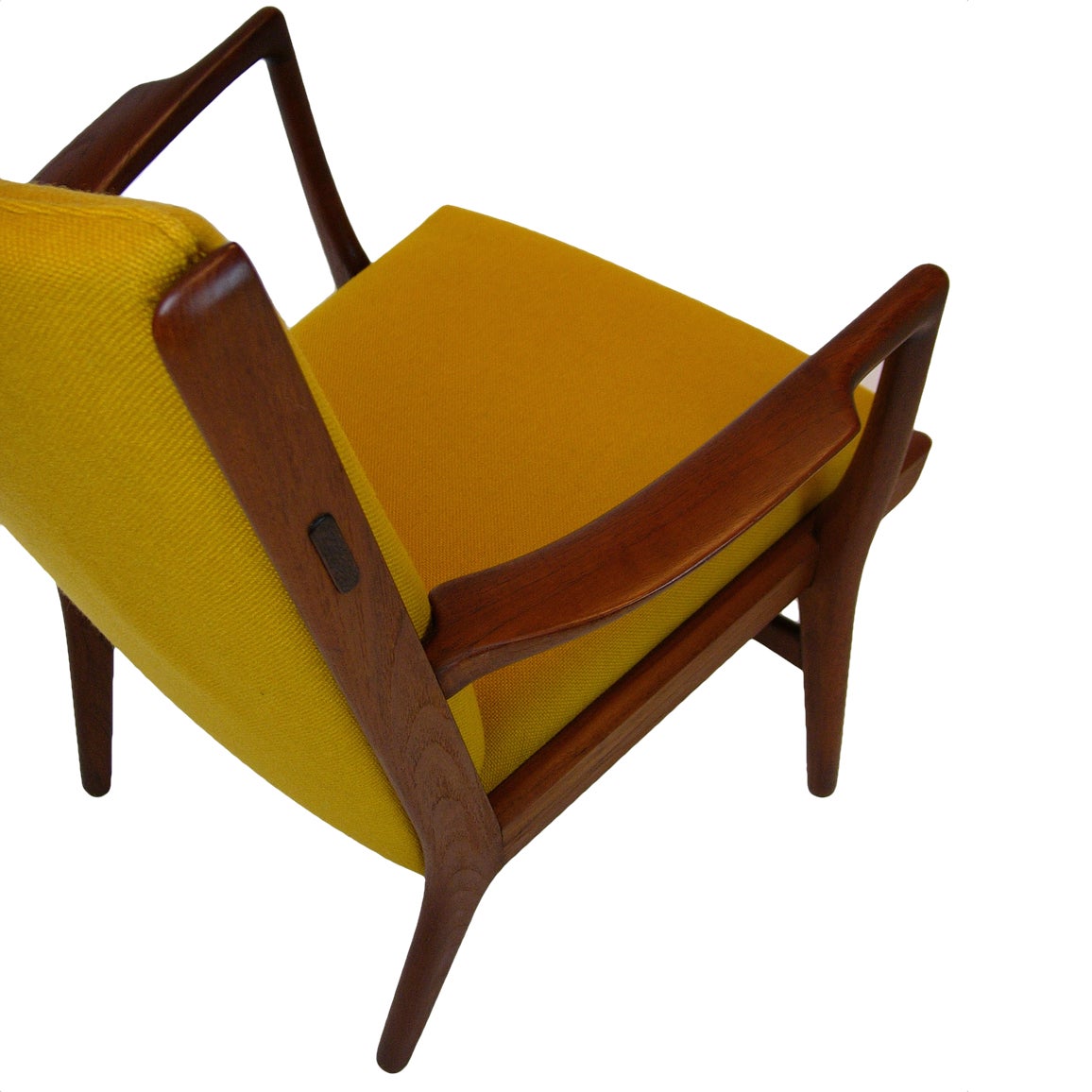 Scandinavian Modern Pair of Hans Wegner Teak Lounge Chairs by A.P. Stolen