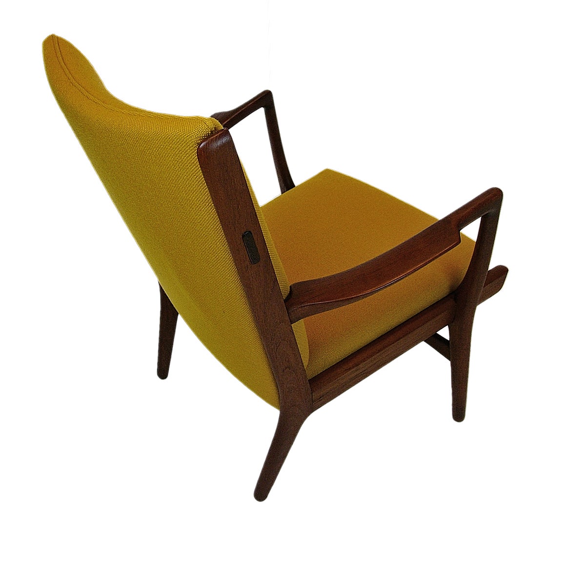 Oiled Pair of Hans Wegner Teak Lounge Chairs by A.P. Stolen