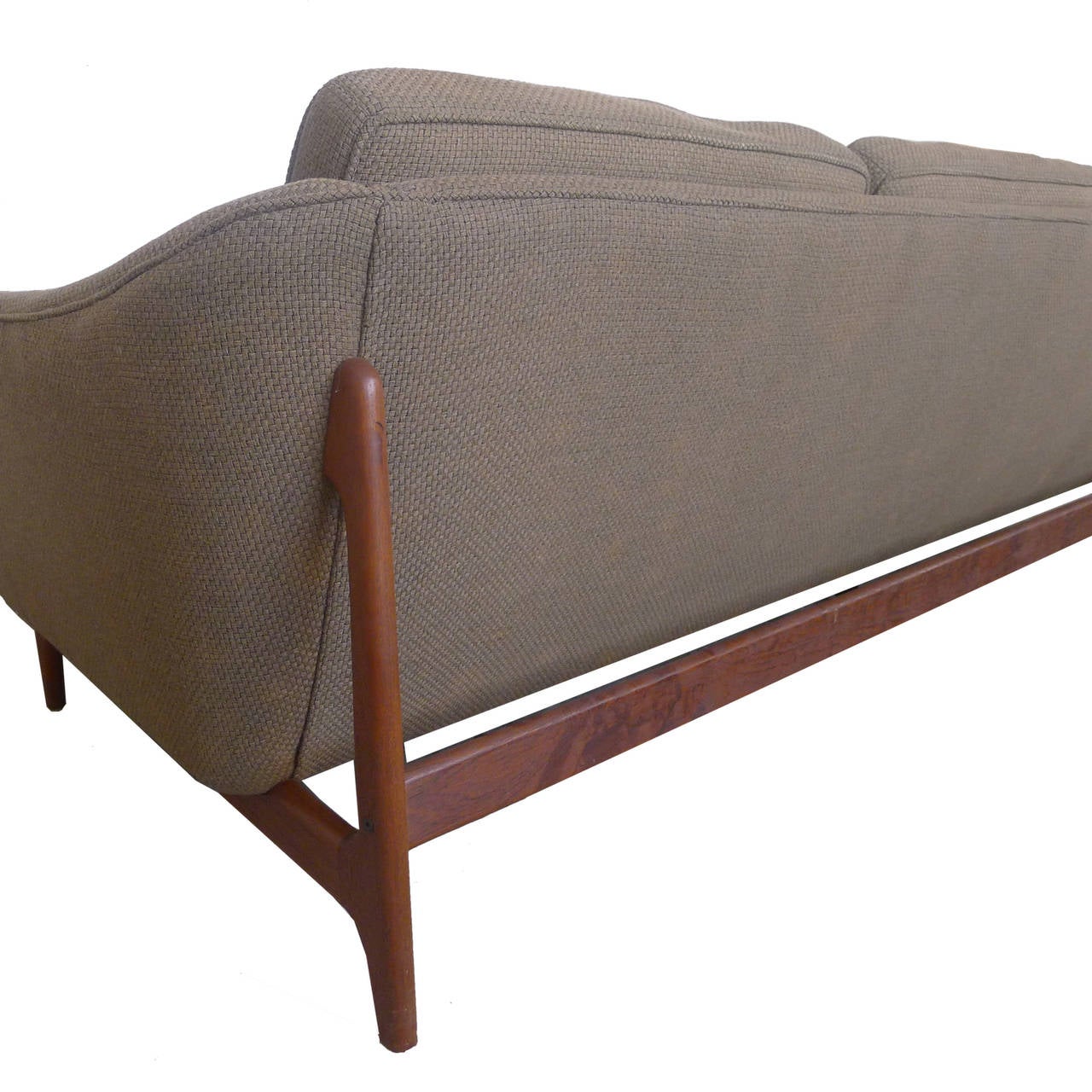 Mid-20th Century Teak Framed Dux Sofa designed by Folke Ohlsson