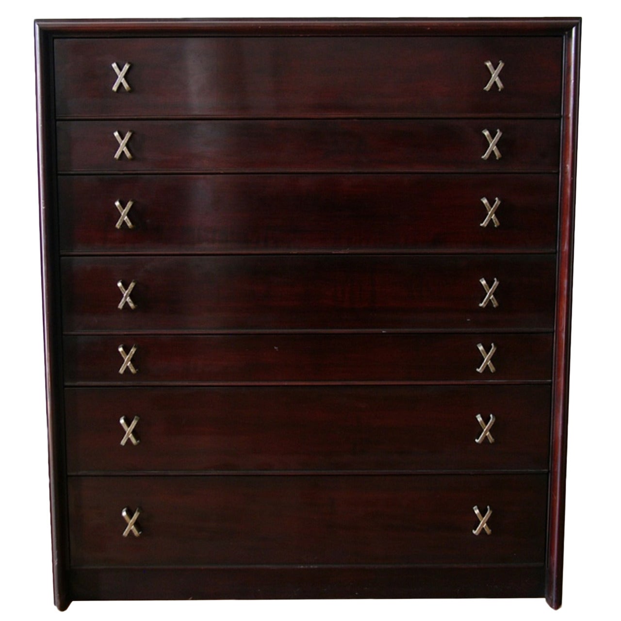 Paul Frankl Tall Gentleman's Chest at 1stDibs