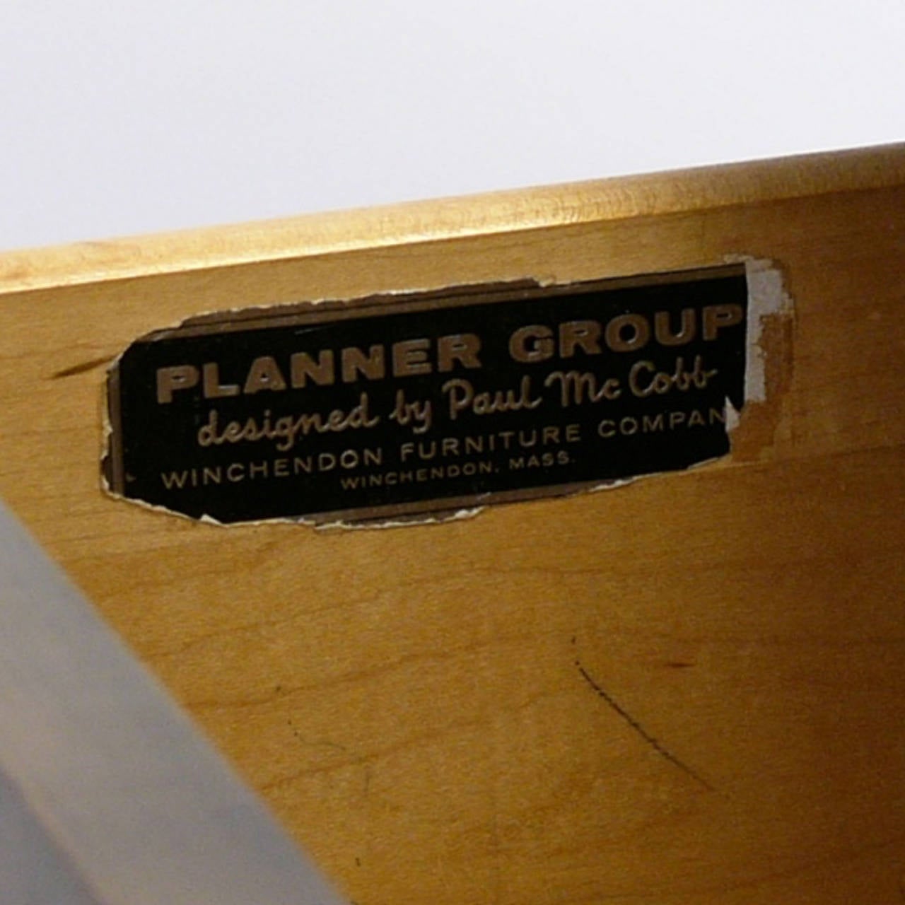Paul McCobb Planner Group Midcentury Desk In Excellent Condition In Hudson, NY