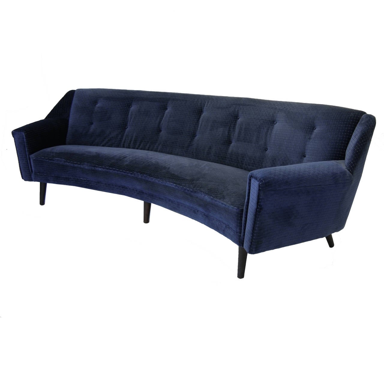 A very rare sleek and elegant Kurt Ostervig sofa from Denmark.