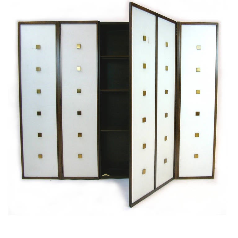 Wall-Mounted Cabinet by Bert England for Johnson Furniture