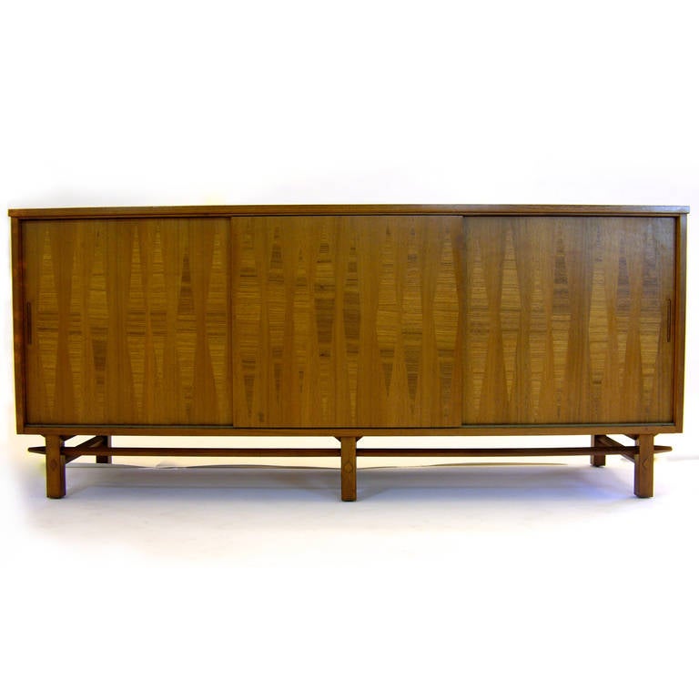 Heritage Parquet Front Credenza / Sideboard