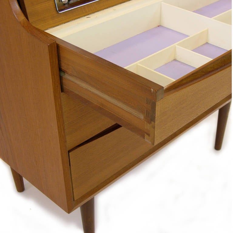 Mirror Arne Vodder Secretary or Vanity Desk