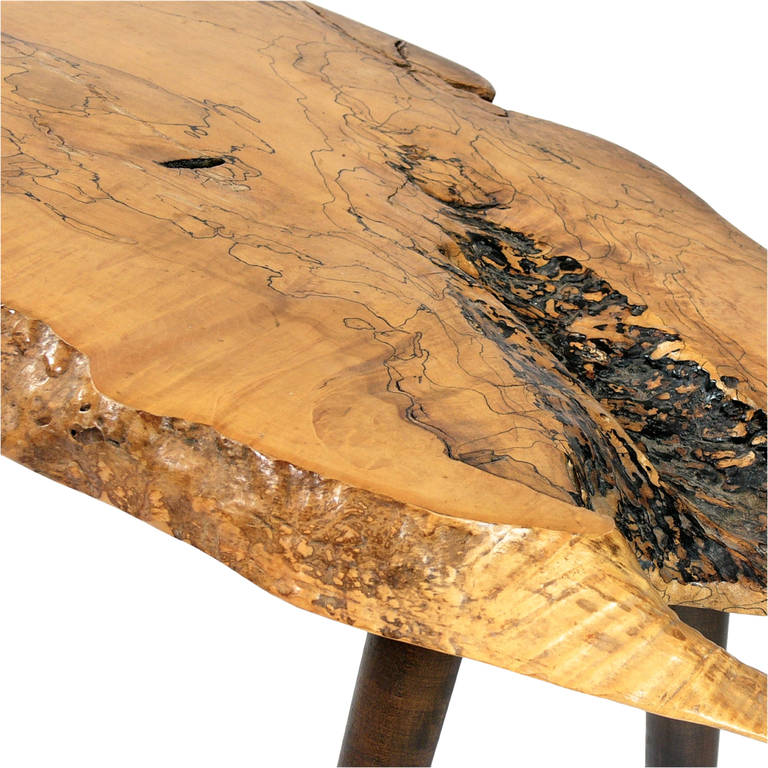 Freeform Spalted Maple table by Fabulous Tables / David Holzapfel /Roy