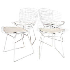 Set of Four Harry Bertoia for Knoll Chairs