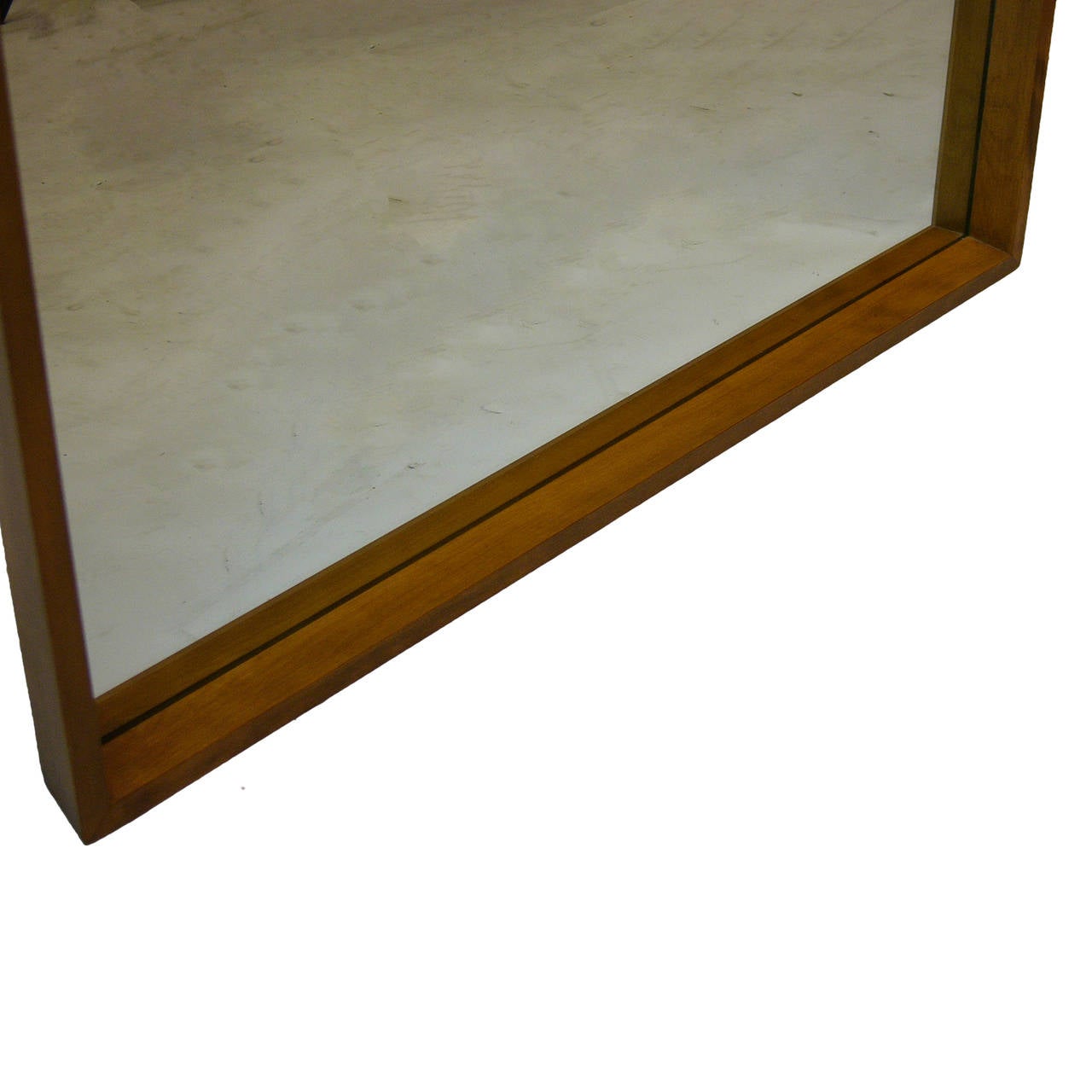 Mid-20th Century Russel Wright for Conant Ball Heavy Framed Mirror