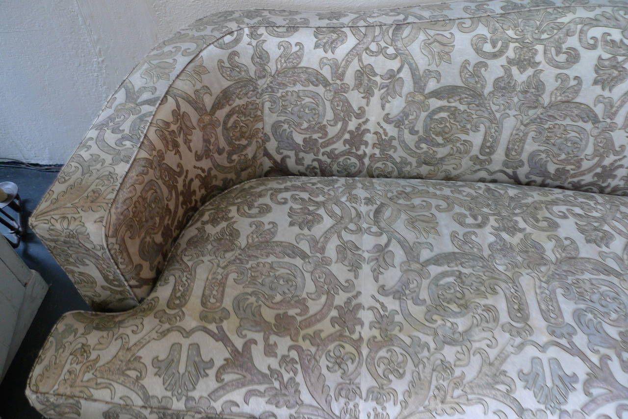 Fabric French 1970s Sofa