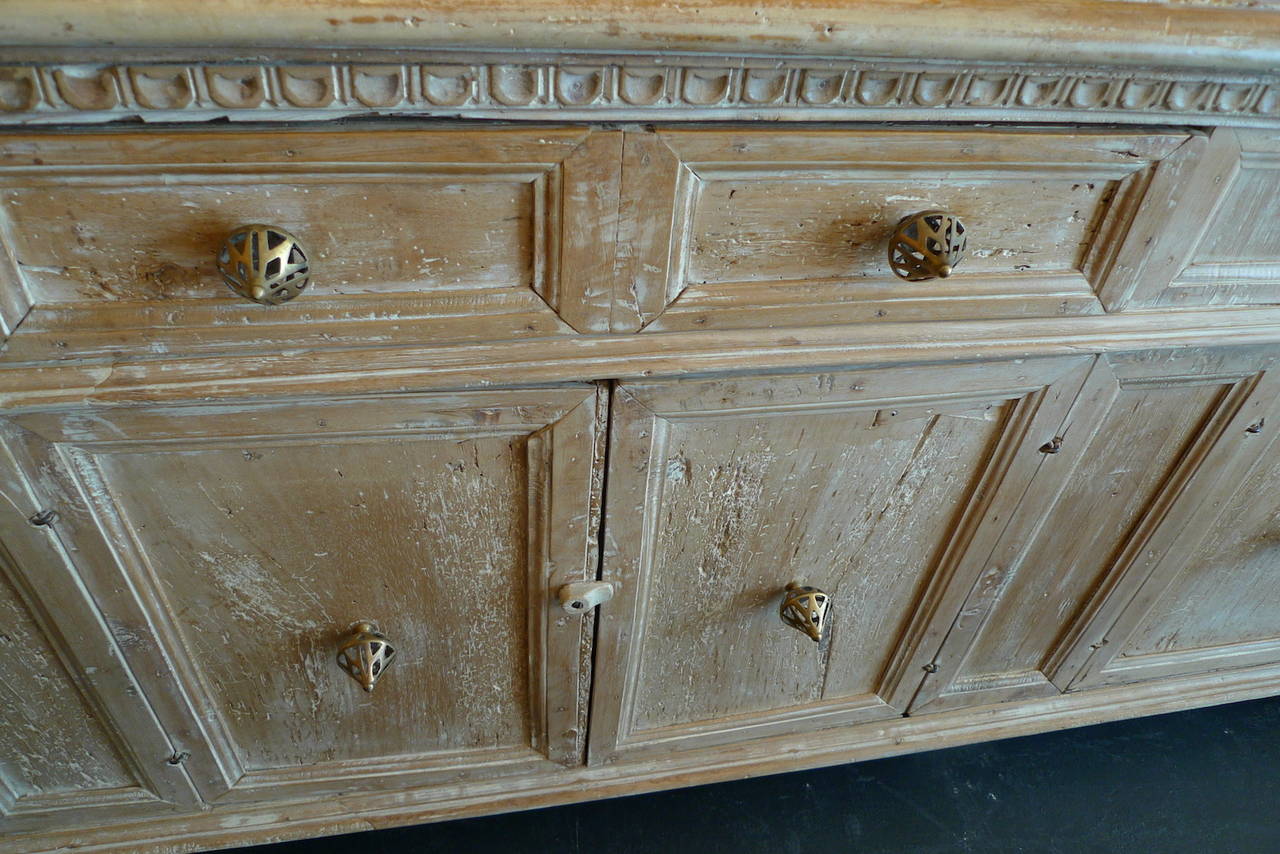 French XIX Painted Buffet