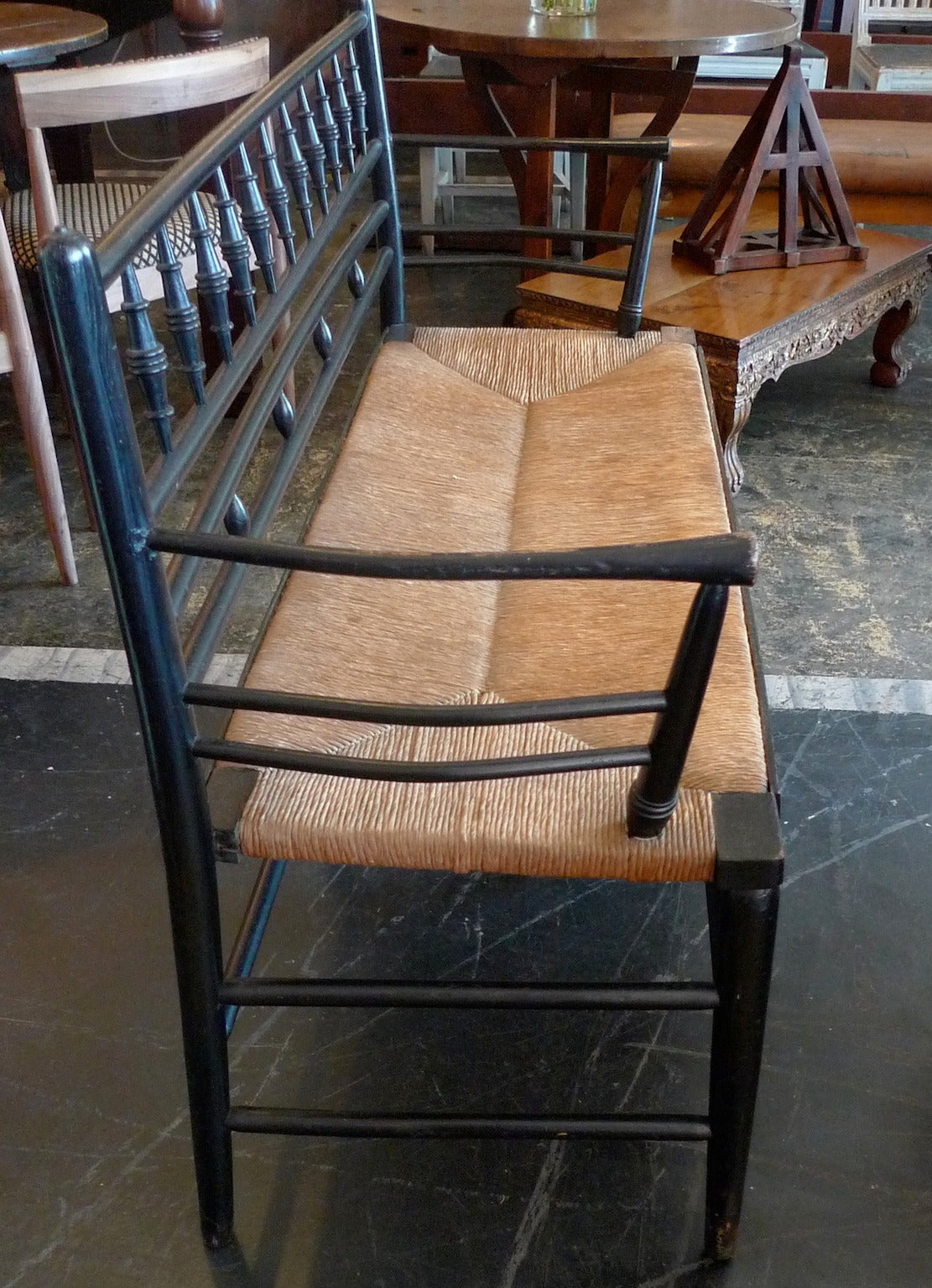 English 1950s Small Bench