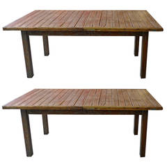 Two French 19th Century Country Farm Tables