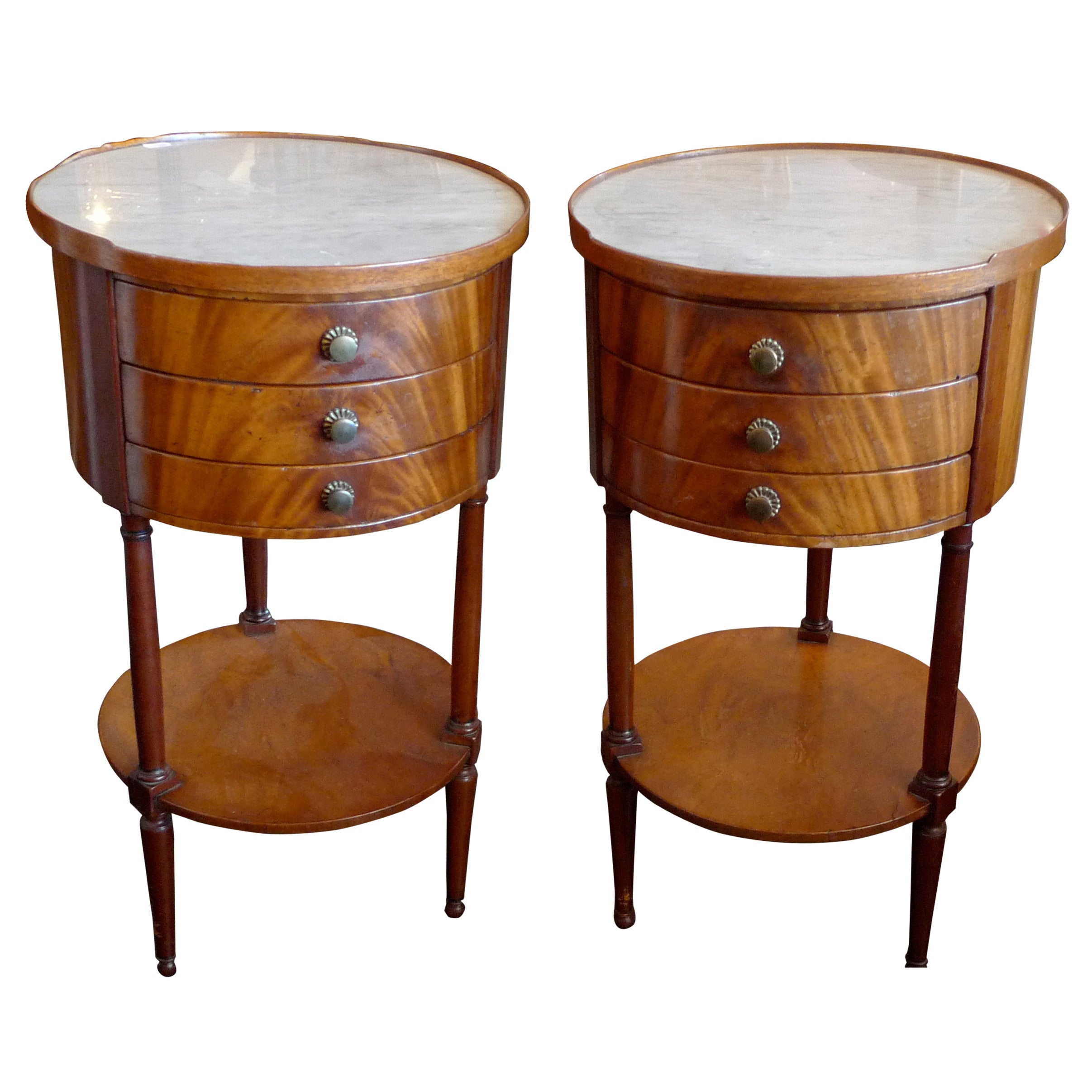 Two French 1920s Nightstands