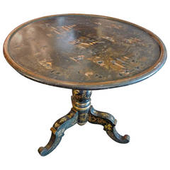 French 19th Century Tilt-Top Side Table