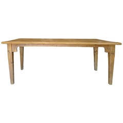 Swedish 19th Century Farm Table Antique Swedish 19th Century Farm Table