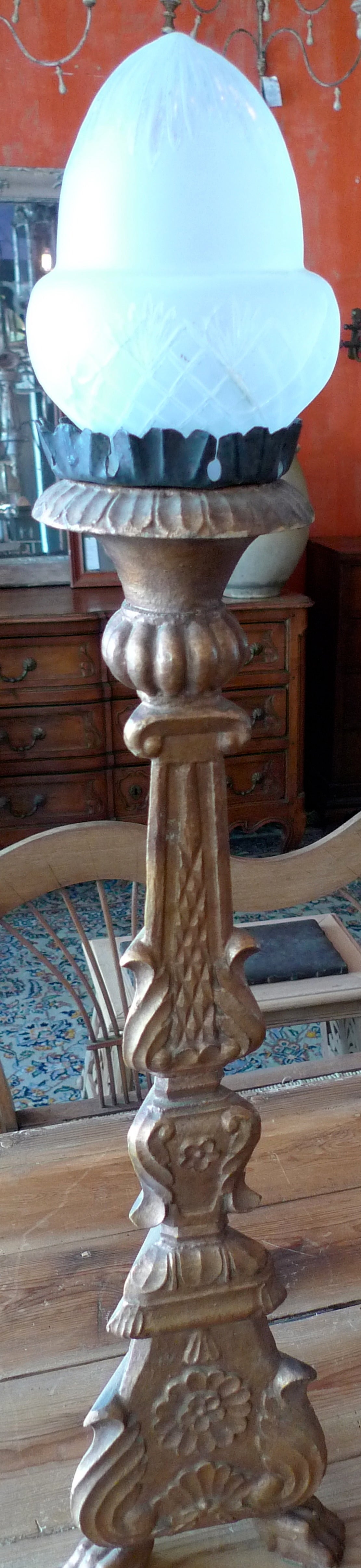 Pair of Italian 19th Century Church Lamps 2