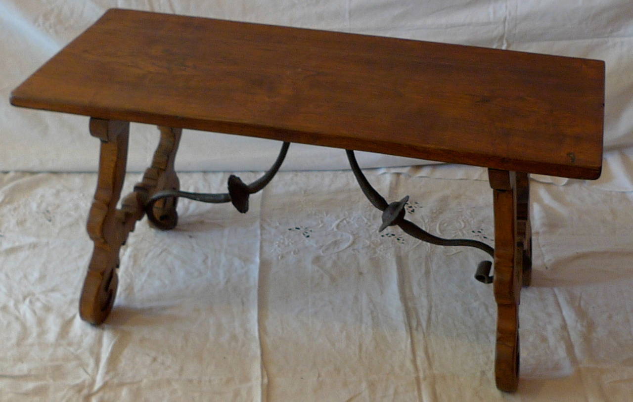 Spanish xix small side table.