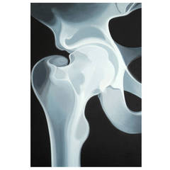 Lowell Nesbitt X-Ray Painting "Hip" 7