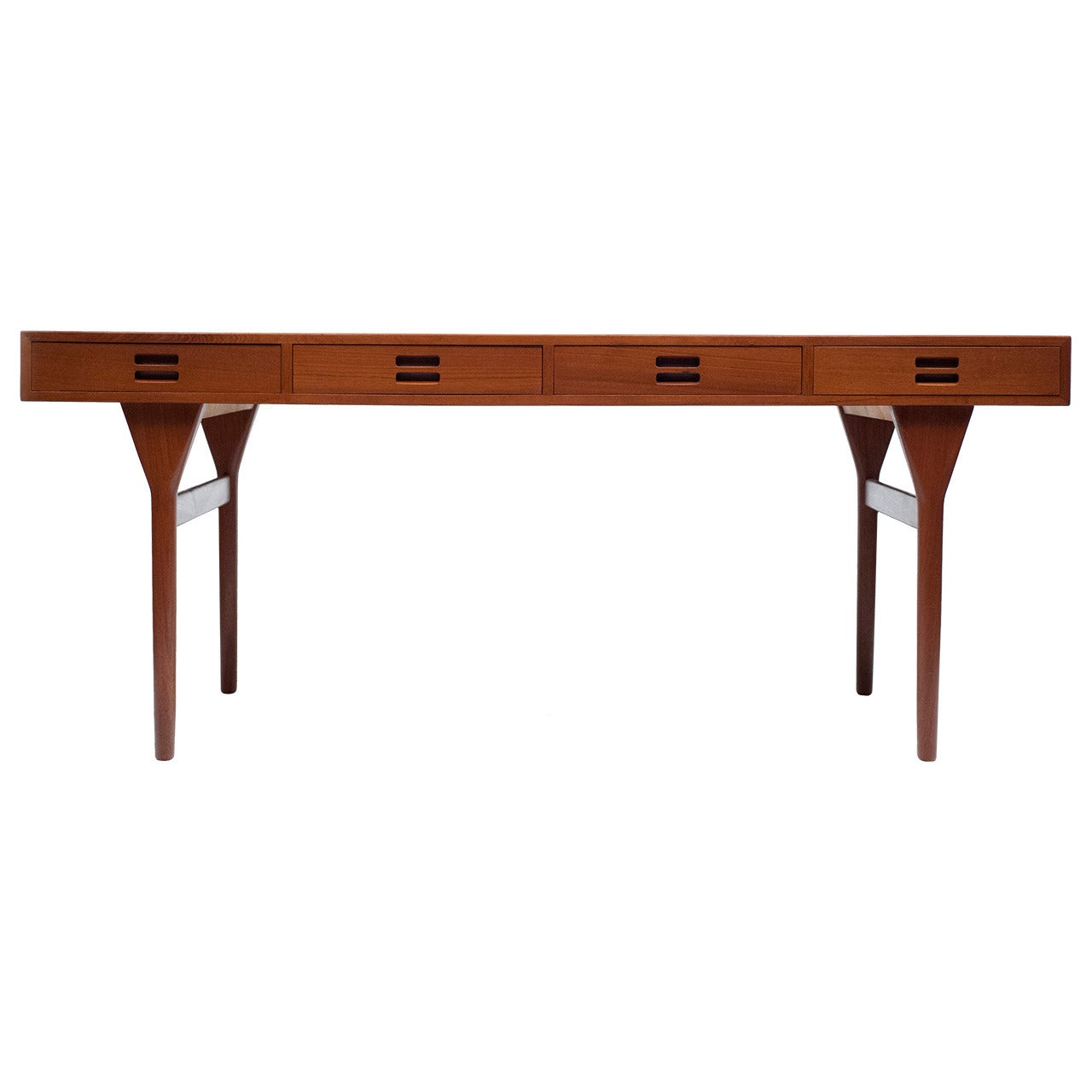 Nanna Ditzel Modern Teak Desk at 1stDibs
