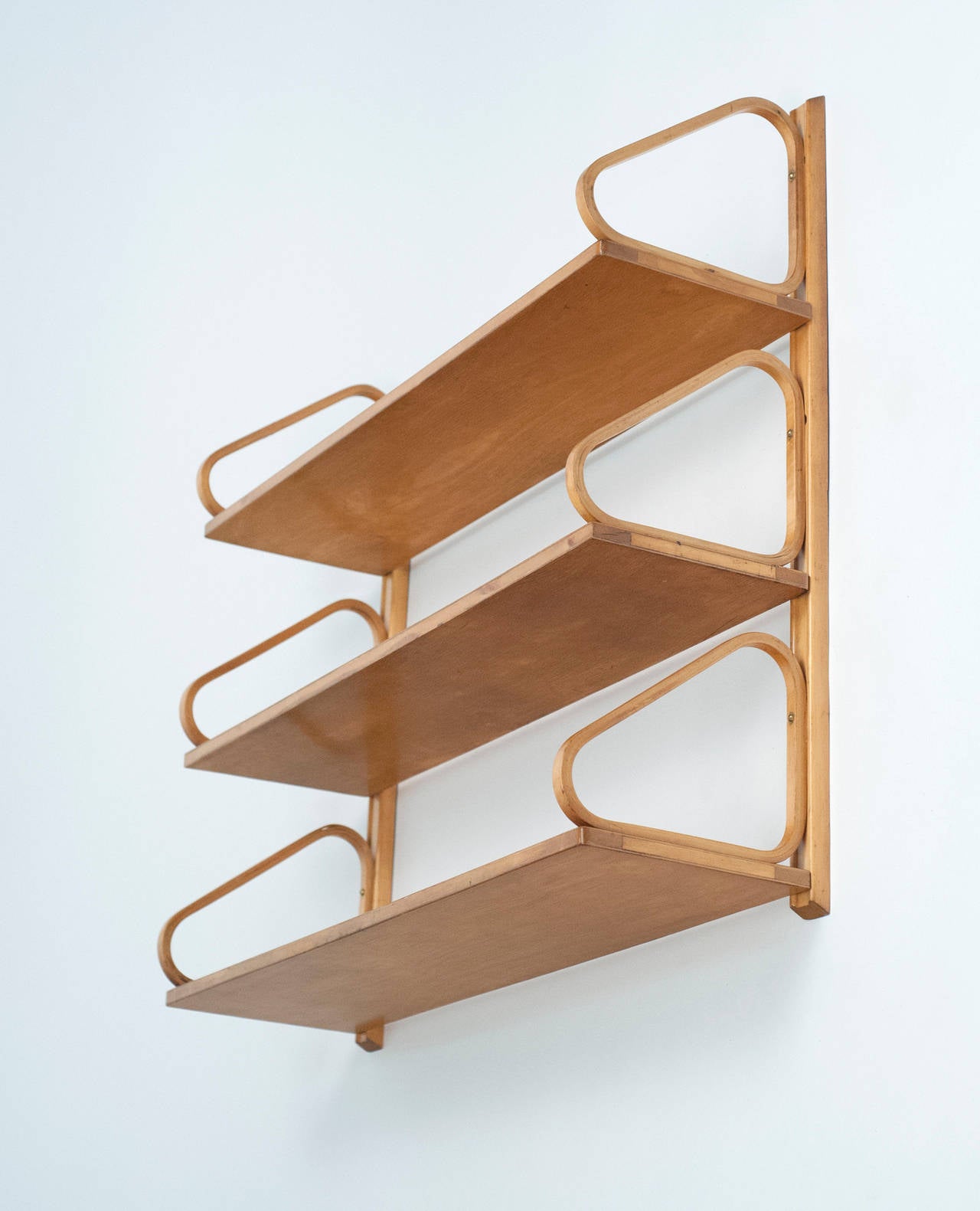 Alvar Aalto Wall-Mounted Shelves In Excellent Condition In Washington, DC