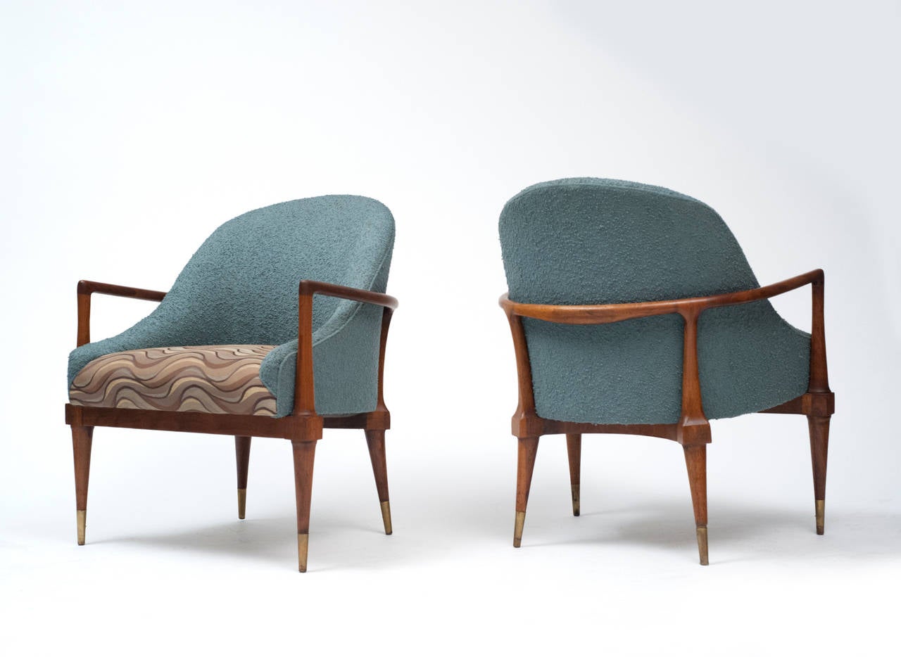 American Classic Mid-Century Modern Lounge Chairs
