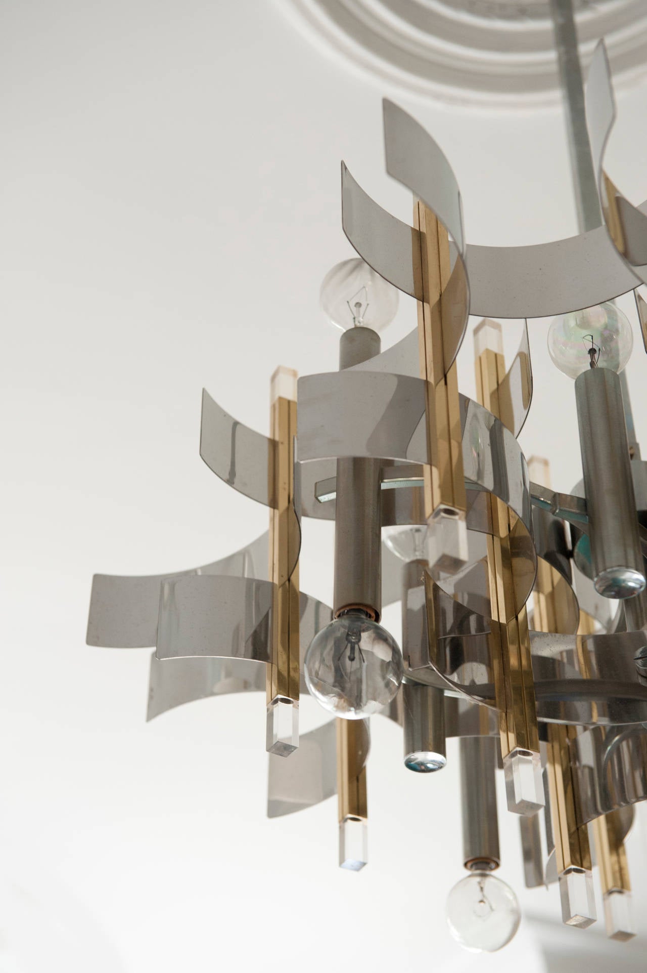 Italian Modern Chandelier by Gaetano Sciolari 3