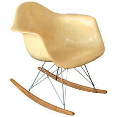 Eames Herman Miller Zenith RAR Rope Edge Rocking Chair