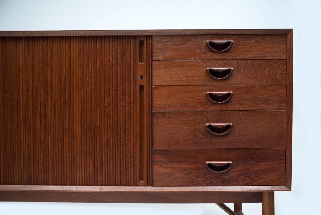 Teak Sideboard by Peter Hvidt & Orla Molgaard-Nielsen 1