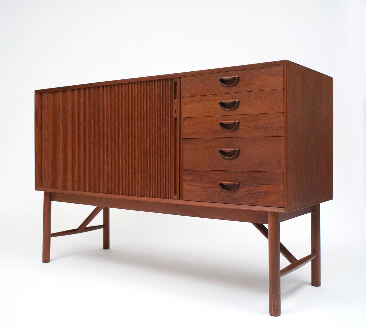 Mid-Century Modern Teak Sideboard by Peter Hvidt & Orla Molgaard-Nielsen