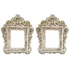 Antique French Stone Frame