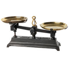 French Antique Scale